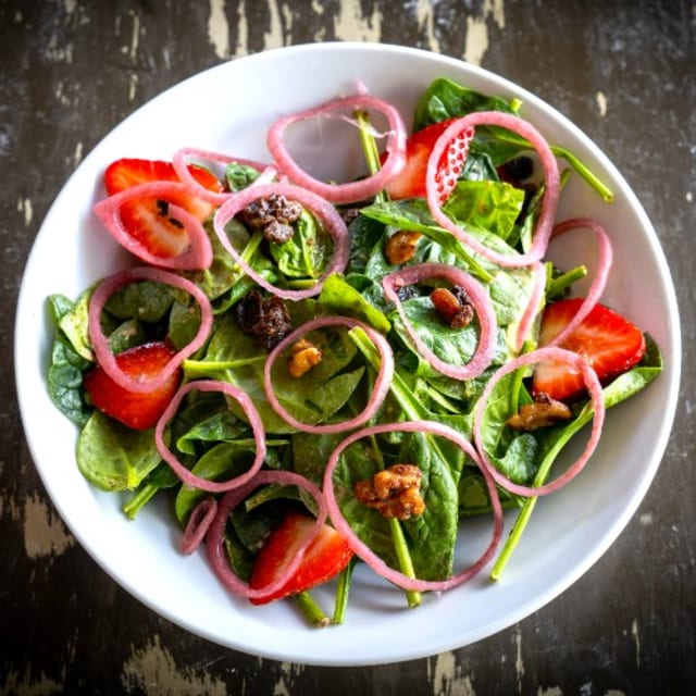 Plant based Mixed Berry Salad.