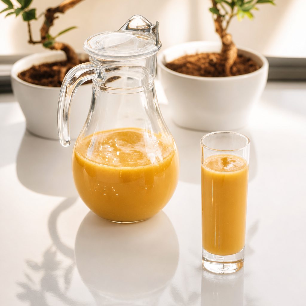 Organic Apple Juice.