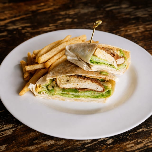 Plant based CA Dreamin’ Crunch Wrap.