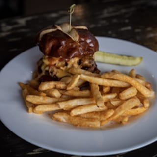 plant based BBQ Burger