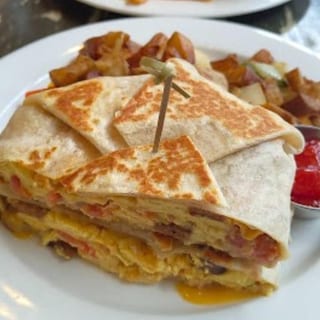 plant based Good Morning Crunch Wrap