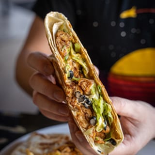 plant based Albuquerque Crunch Wrap